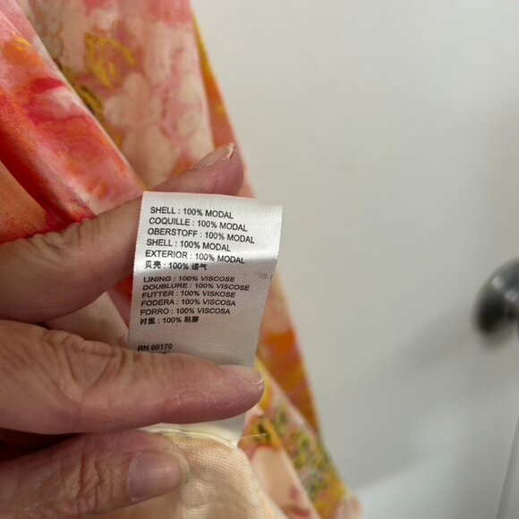 ❤️ Super Cute! Excellent condition, Free People floral dress, lined, medium - Picture 12 of 12